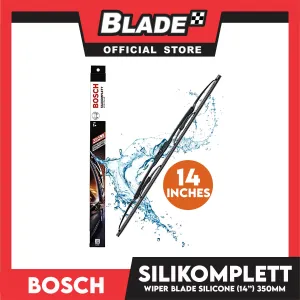 Bosch Wiper Blade Silicone Silikomplett Single 14 '' Size