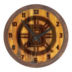 Boston Bruins: Branded "Faux" Barrel Top Wall Clock