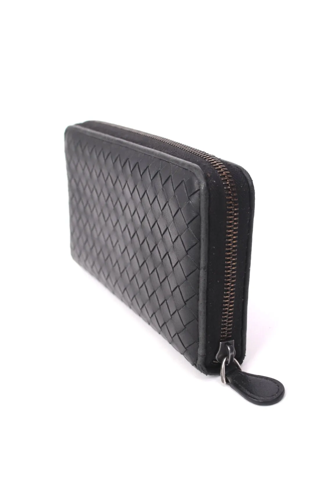 Bottega Veneta Intrecciato Zip Wallet*