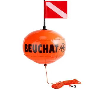 Bouée de signalisation de surface gonflable ronde pour la chasse sous-marine