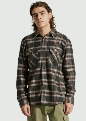 Bowery LS Flannel Black / Charcoal / Off White