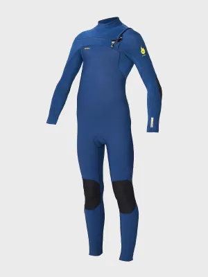 Boys Hyper Fire 3/2mm Chest Zip Full Suit