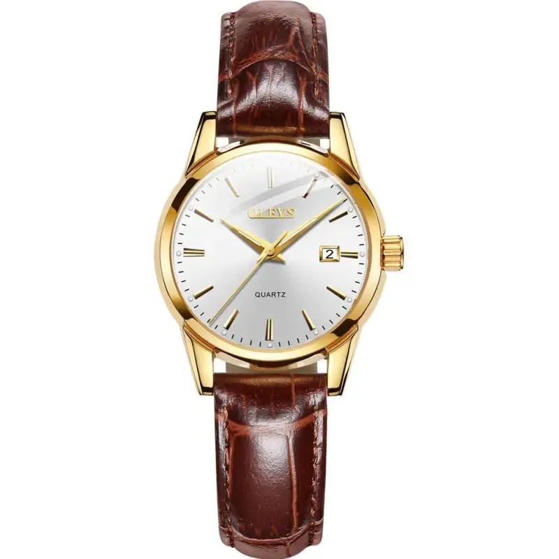 Brand Watches: Stylish, Waterproof Ladies' Timepieces with Quartz Movement