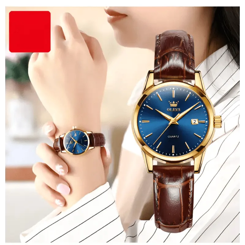 Brand Watches: Stylish, Waterproof Ladies' Timepieces with Quartz Movement