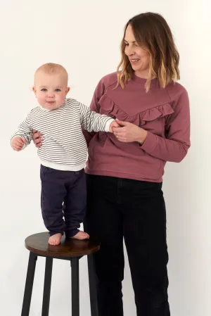Breastfeeding Sweatshirt Rose