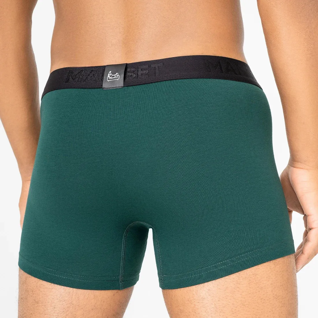 BreezeFlow Micromodal Trunk 4",  Forest Green