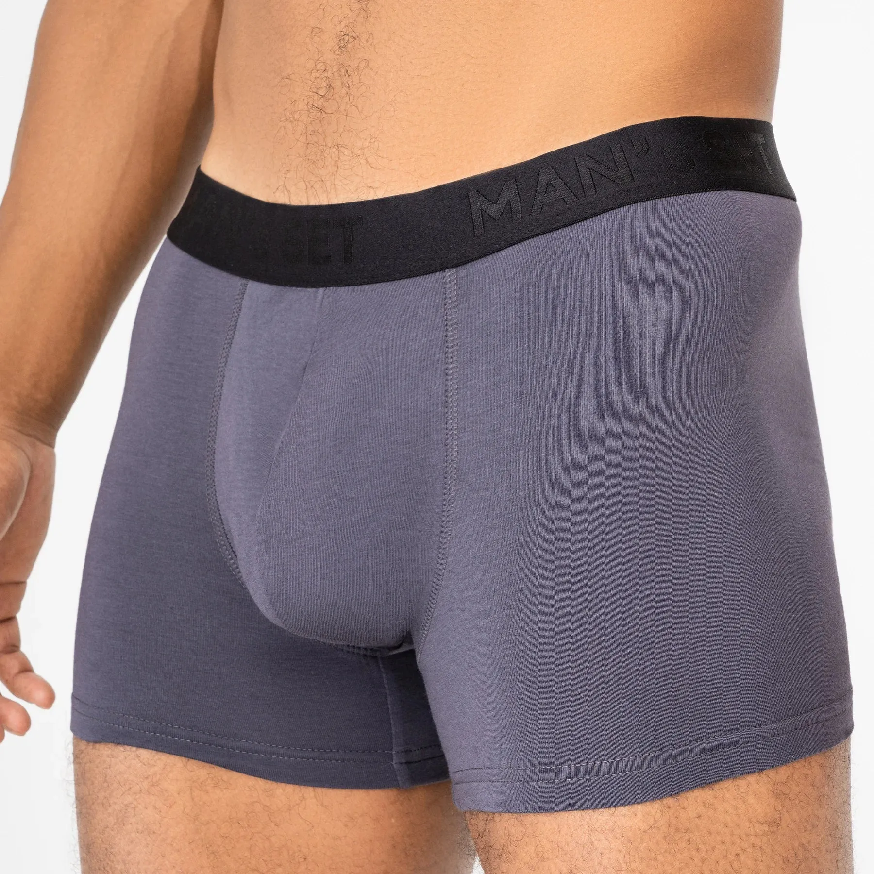 BreezeFlow Micromodal Trunk 4", Graphite