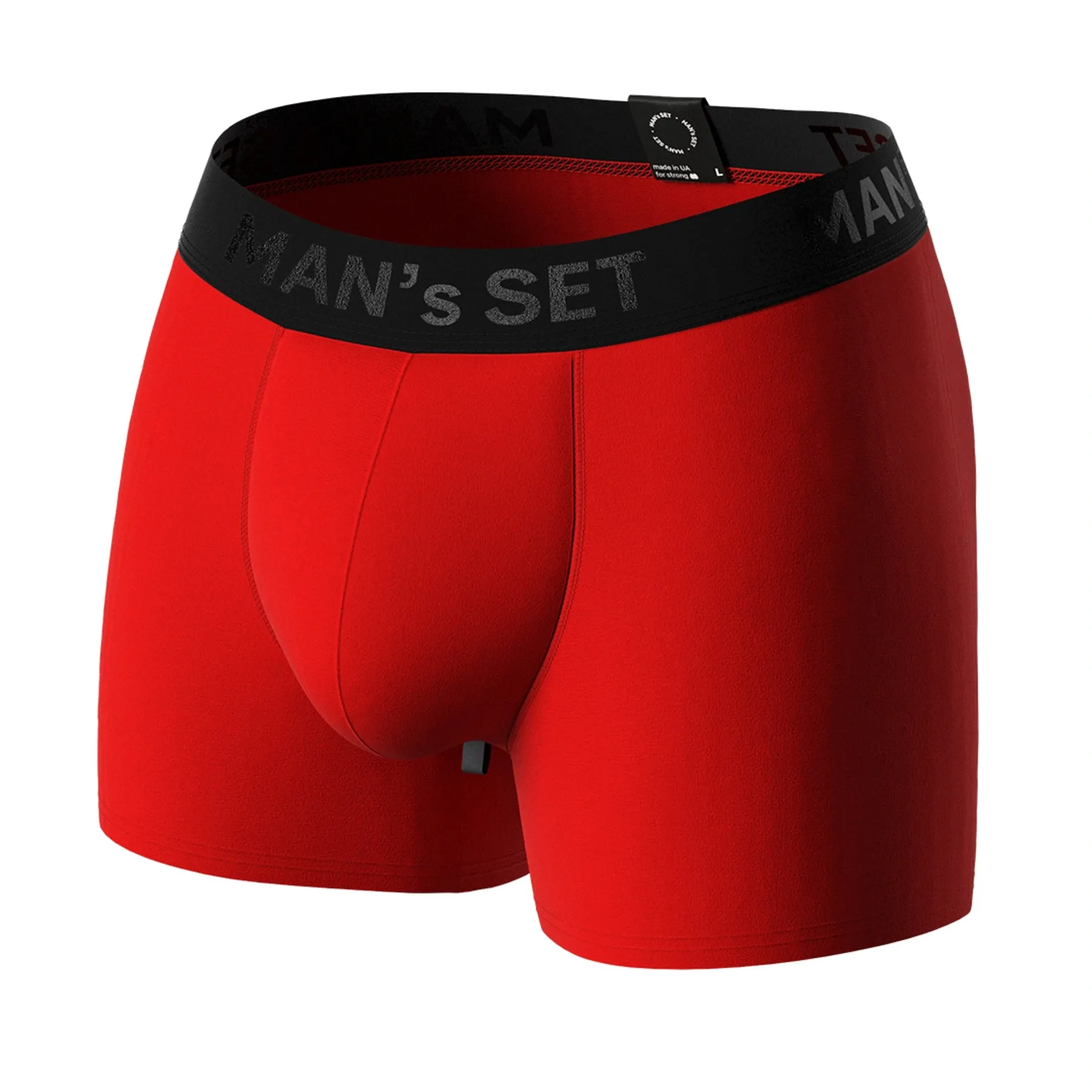 BreezeFlow Micromodal Trunk 4", Red