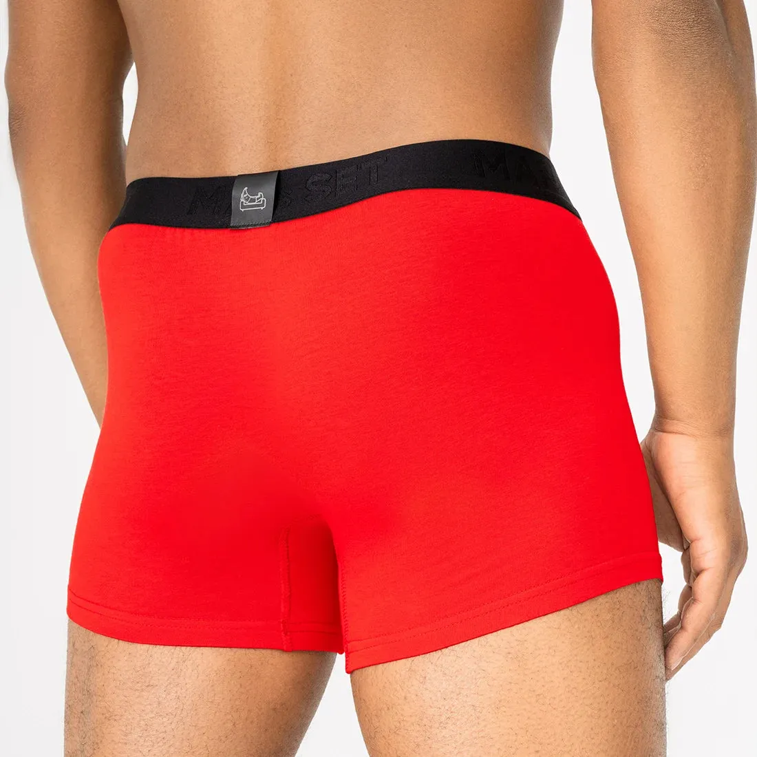 BreezeFlow Micromodal Trunk 4", Red