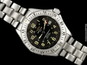 Breitling Colt Superocean Ref. A17040 Mens Diver Automatic Stainless Steel Watch - Booklets