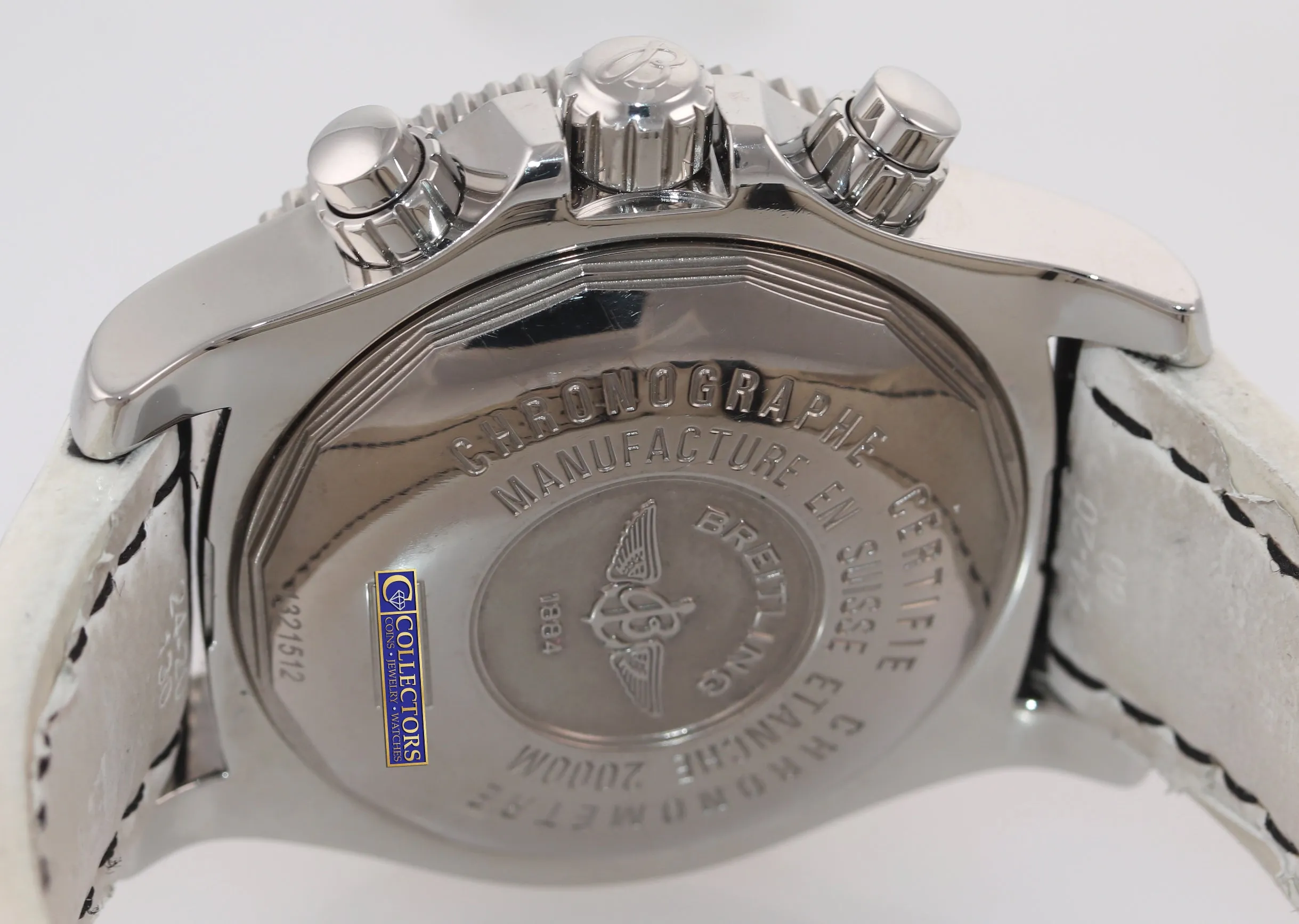 Breitling SuperOcean Chronograph A73310 M2000 Steel 46mm Quartz Date Watch