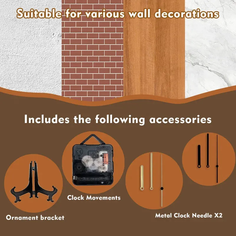 BrewTime | Sleek Aluminum Coffee Wall Clock
