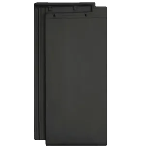 British Ceramics Flat Interlocking Clay Roof Tile - Black (Pallet of 288 tiles)