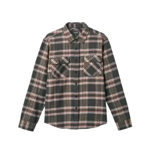 Brixton Bowery Flannel Black/Charcoal/Off White