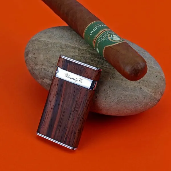 Brizard and Co. The "Sottile" Lighter - Macassar Ebony