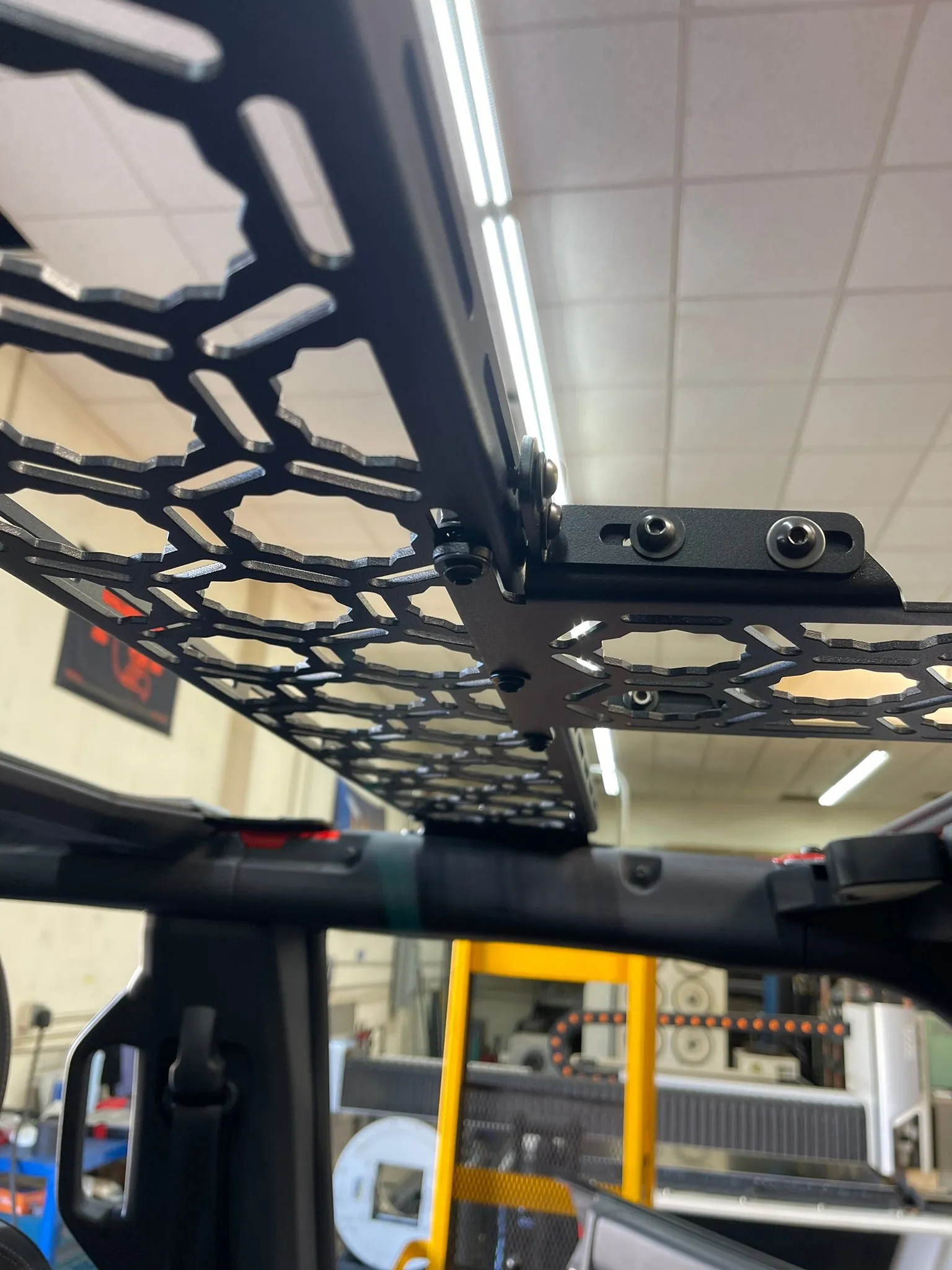 Bronco 2021   Inside Front Roof Mount (Short Panel Add On) by Adapt-A-Panel