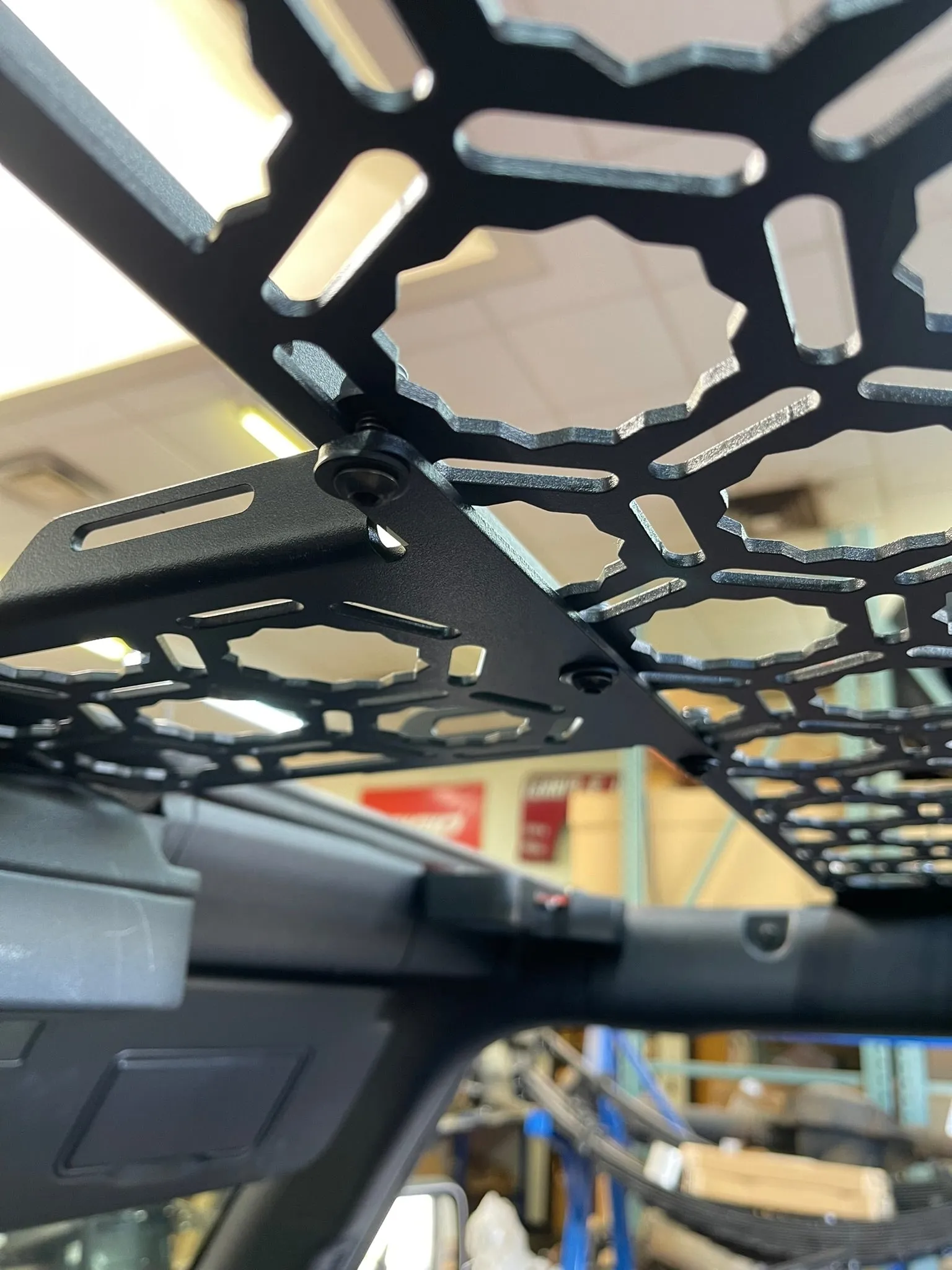 Bronco Raptor 2022   Inside Front Roof Mount (Short Panel Add On) by Adapt-A-Panel