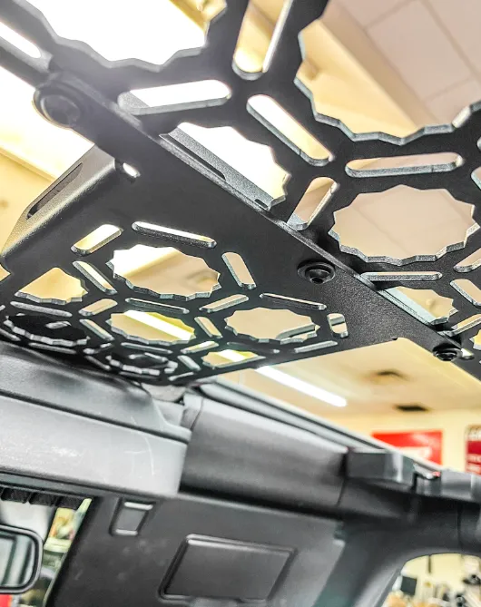Bronco Raptor 2022   Inside Front Roof Mount (Short Panel Add On) by Adapt-A-Panel