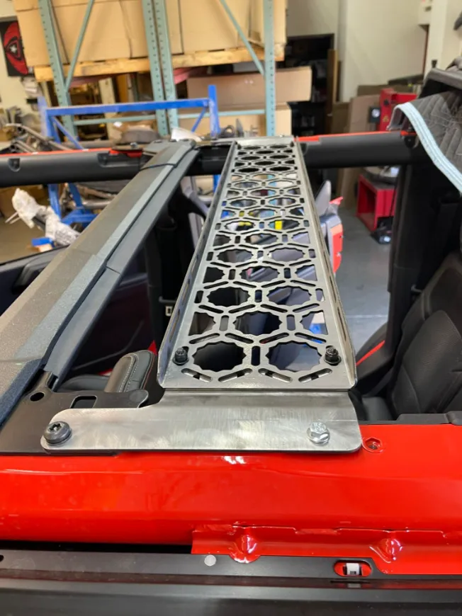 Bronco Raptor 2022   Inside Roof Panel Mount (across rear seat area) by Adapt-A-Panel