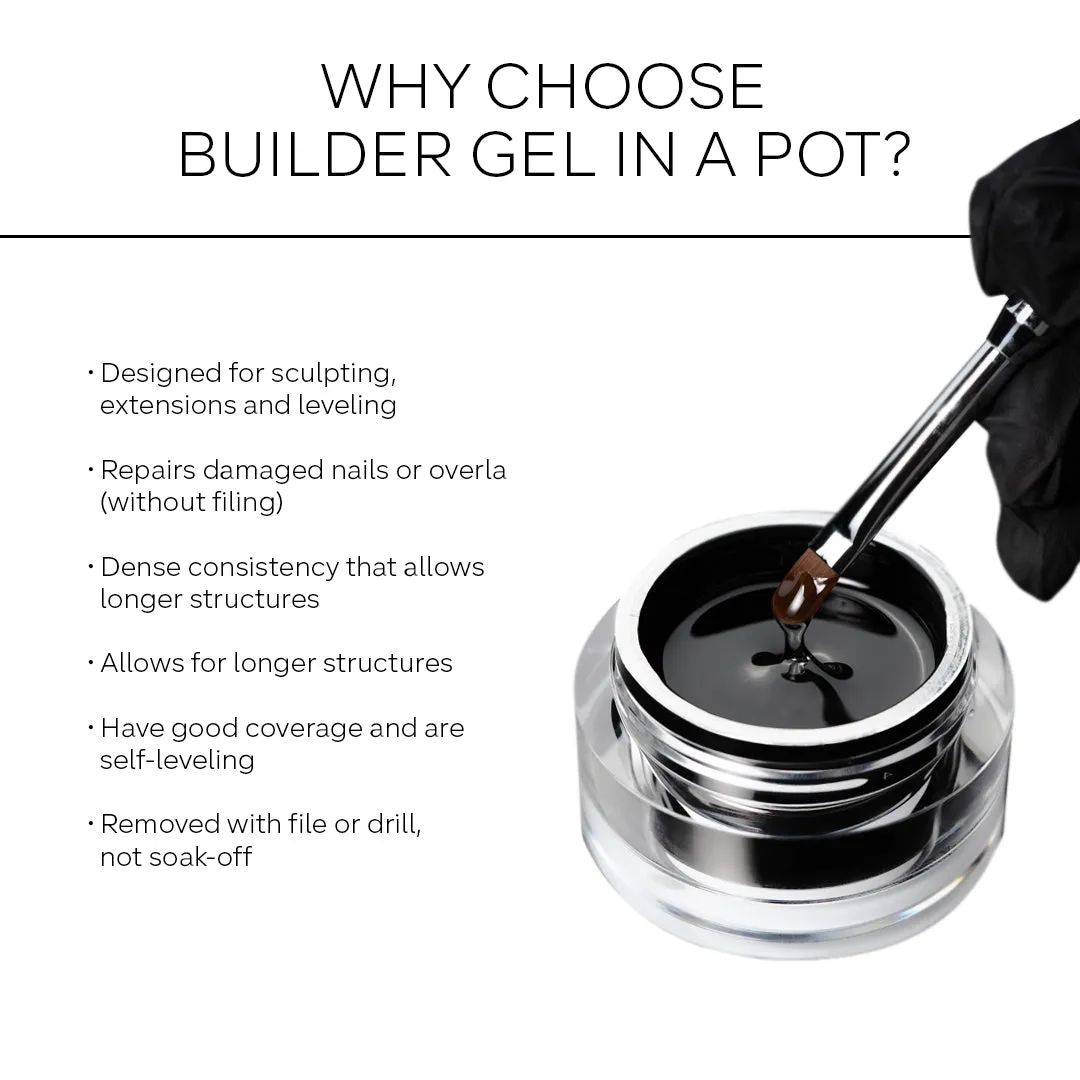 Builder Gel in a Pot - Rose Quartz