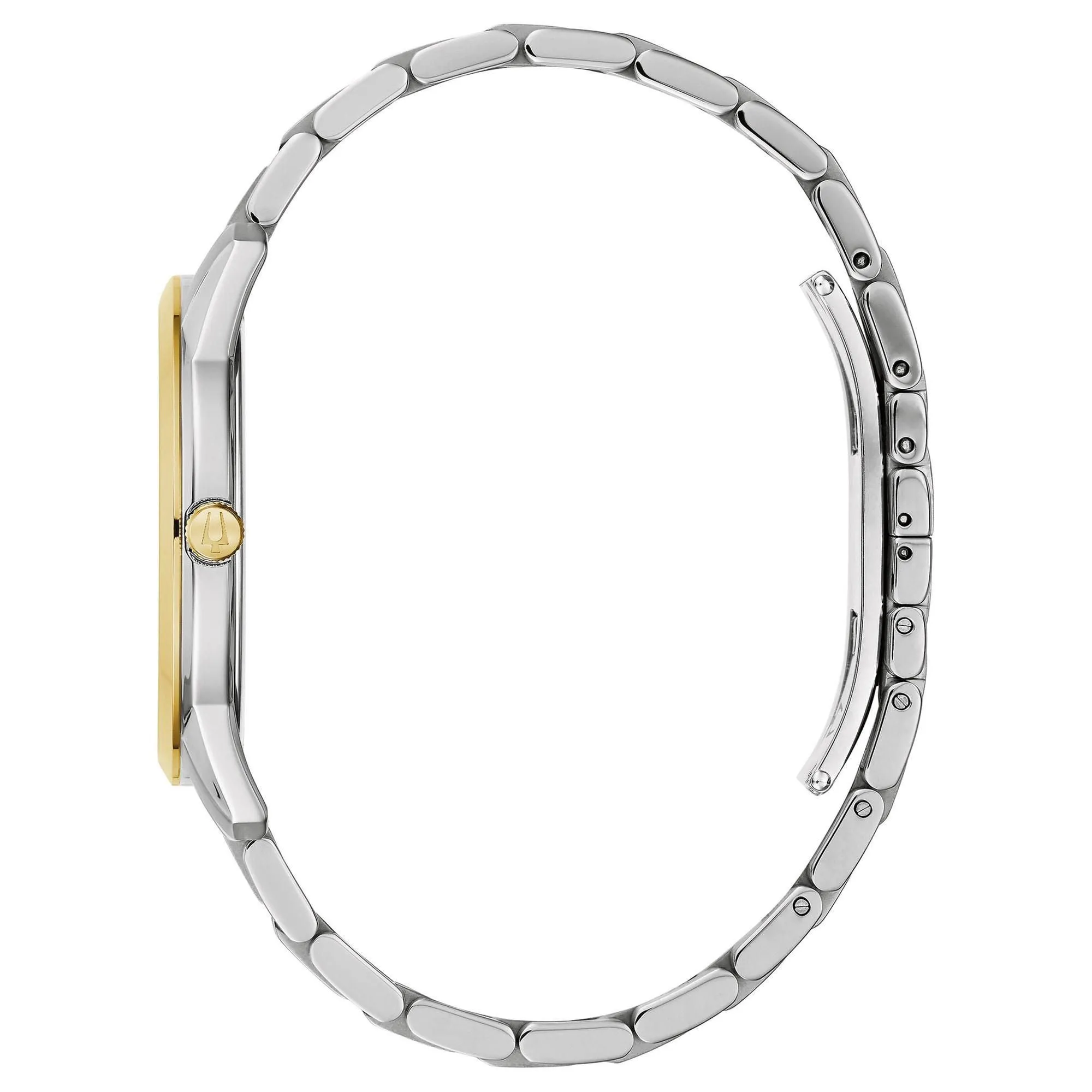 Bulova Men's Classic Sutton Diamond Two-Tone Stainless Steel Watch 98D165