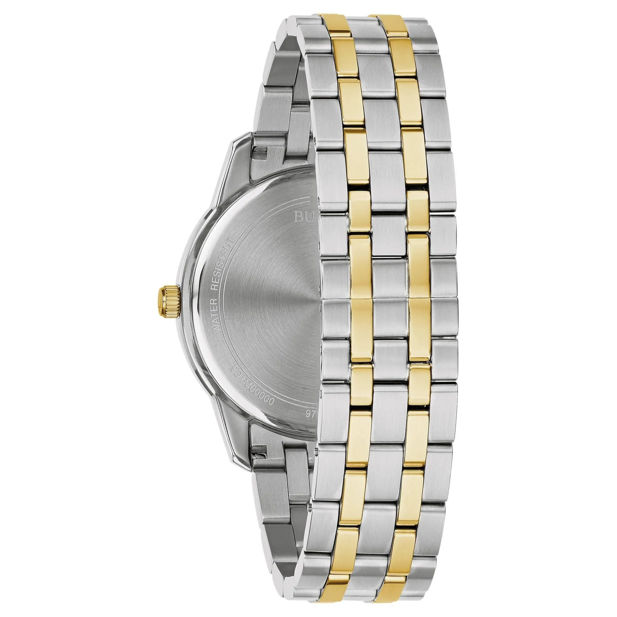 Bulova Men's Classic Sutton Diamond Two-Tone Stainless Steel Watch 98D165