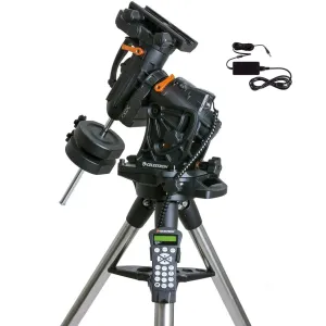 BUNDLE: Celestron CGX Computerized Mount 91530 with Free Celestron 5A 12V AC Adapter 18780 (Save $132!)