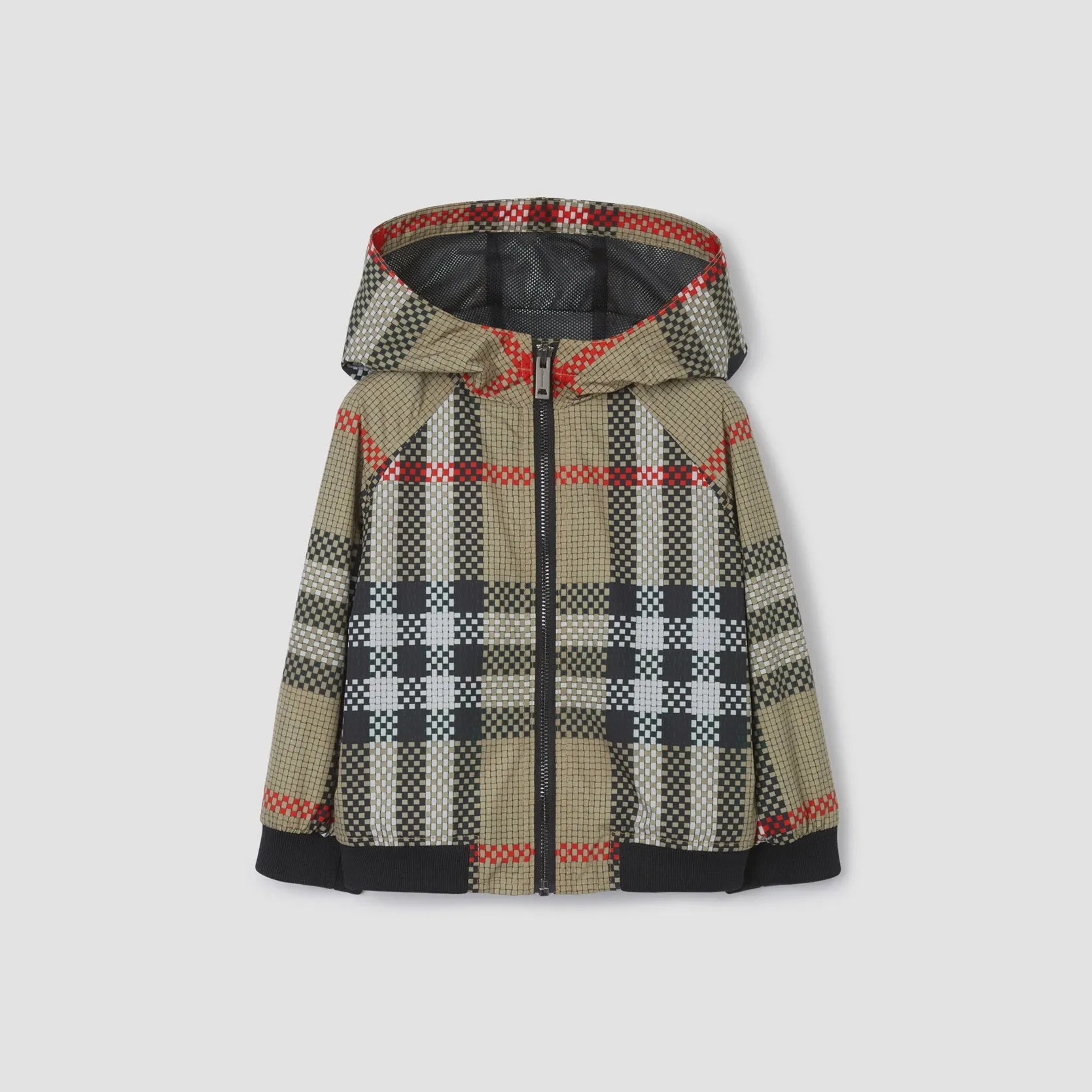 Burberry Baby Check Hooded Jacket