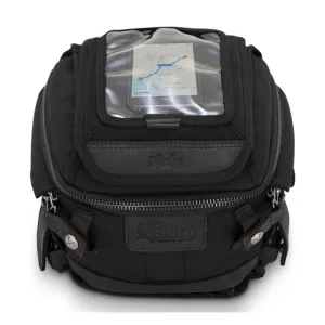 BURLY, VOYAGER TANK/TAIL BAG. BLACK CORDURA
