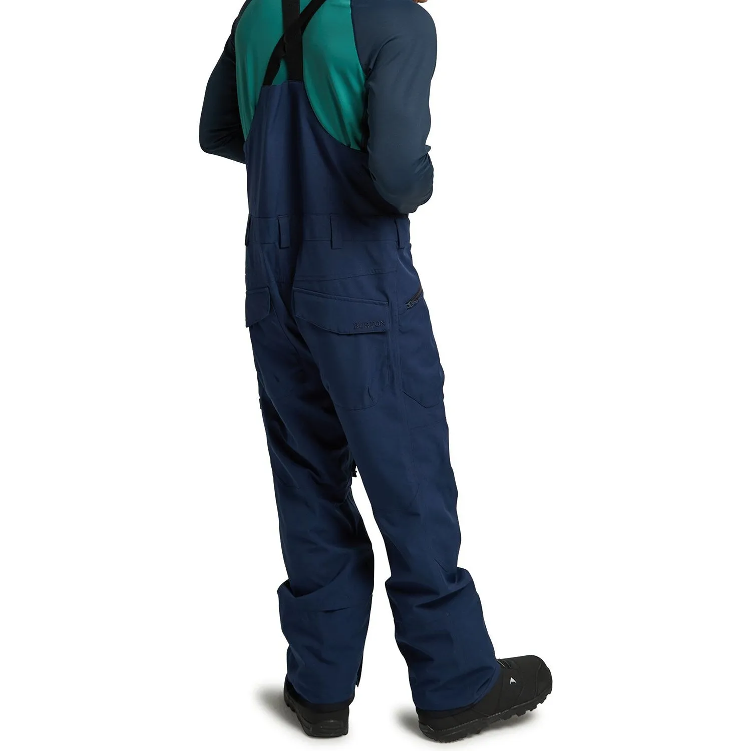 Burton Reserve Mens Bib Pants Dress Blue
