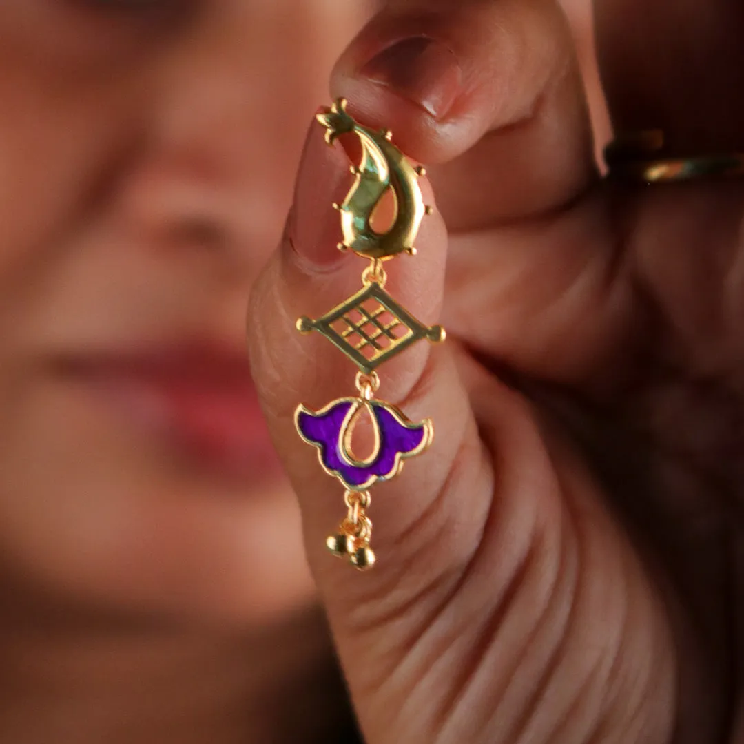 Buti Swing Silver Earrings By Moha
