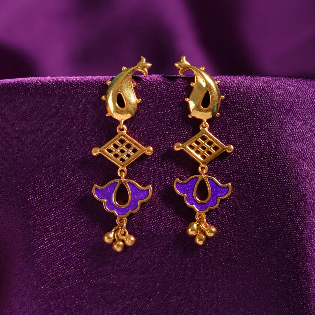 Buti Swing Silver Earrings By Moha