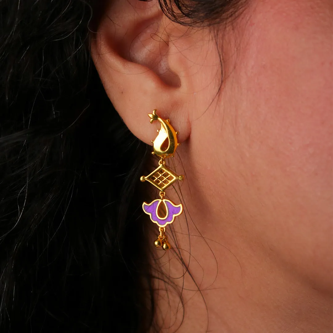 Buti Swing Silver Earrings By Moha