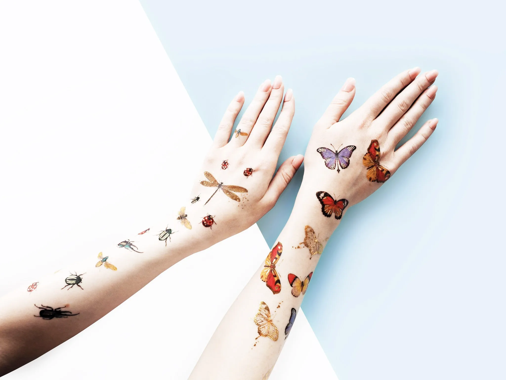 Butterflies Temporary Tattoo