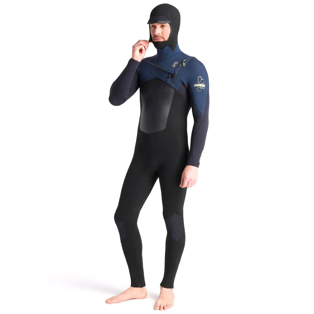 C-Skins NuWave ReWired Hooded 5/4mm Chest Zip Wetsuit
