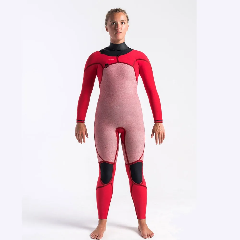 C-Skins Womens ReWired 5/4mm CZ Winter Wetsuit-Raven Black/Black