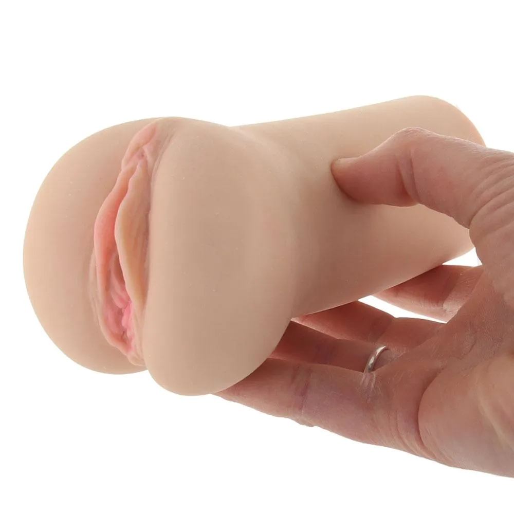 Calexotics Boundless Pure Skin Vulva Stroker in Ivory