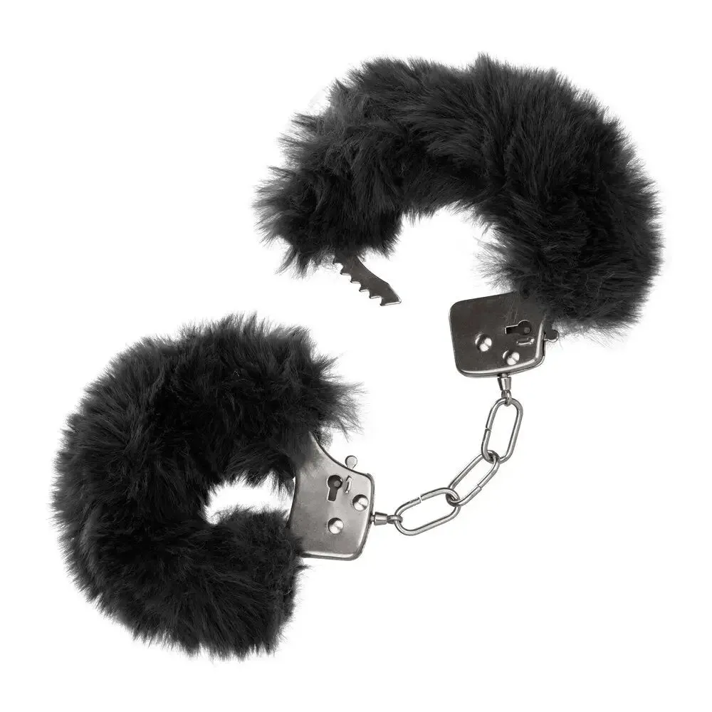 California Exotic Ultra Fluffy Furry Metal Cuffs with 2 Keys