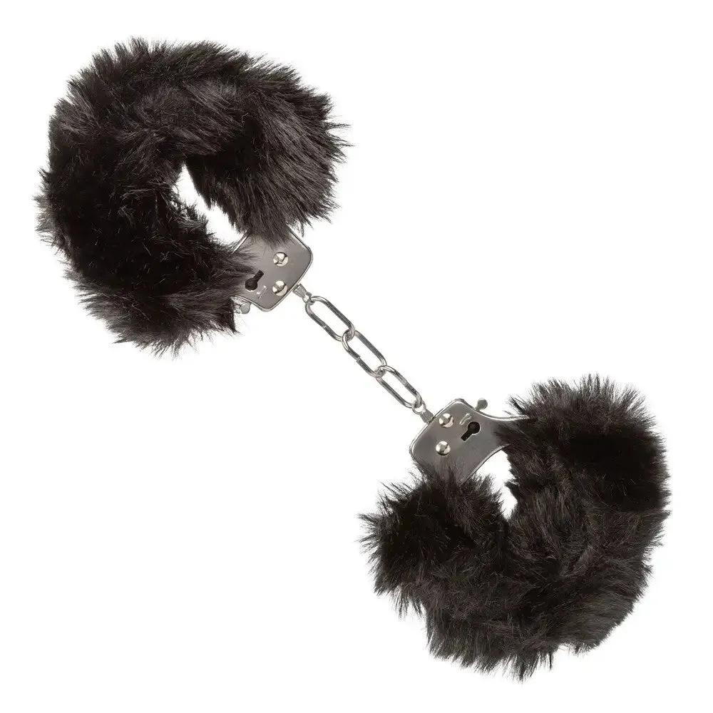 California Exotic Ultra Fluffy Furry Metal Cuffs with 2 Keys