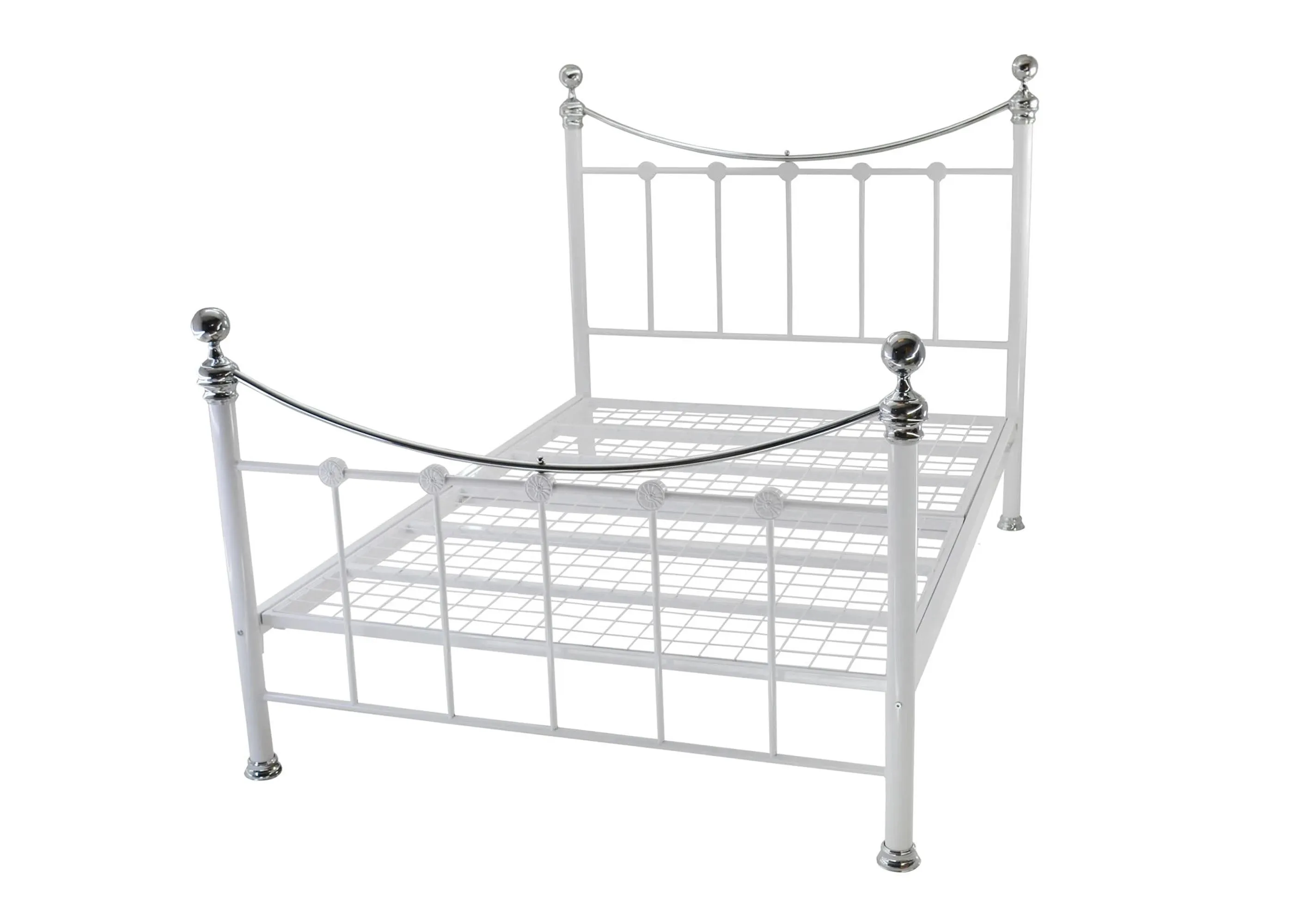 Camberley Bed White - Mesh Base