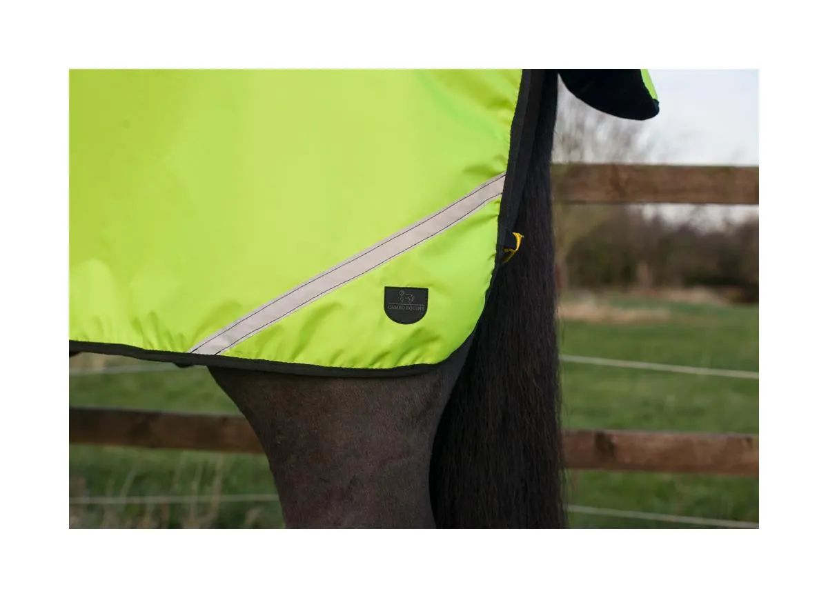 Cameo Equine Hi Viz Exercise Sheet - Waterproof, 360 Degree Reflective