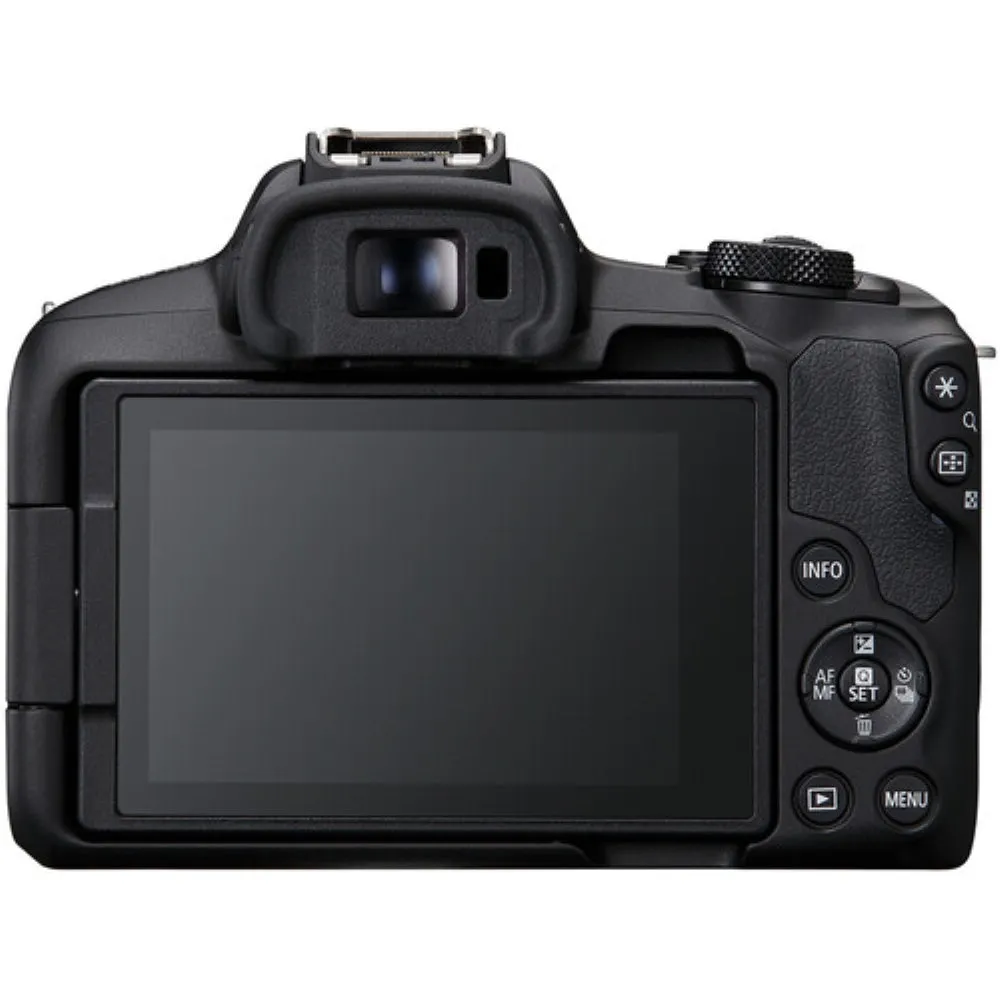 Canon EOS R50 Mirrorless Camera with 18-45mm and 55-210mm Lenses | Black