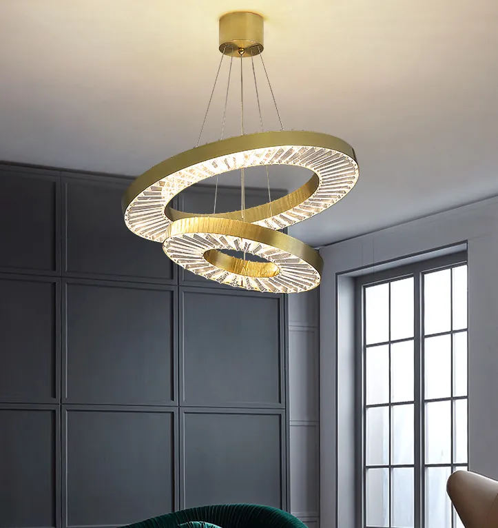 Canopus circle chandelier