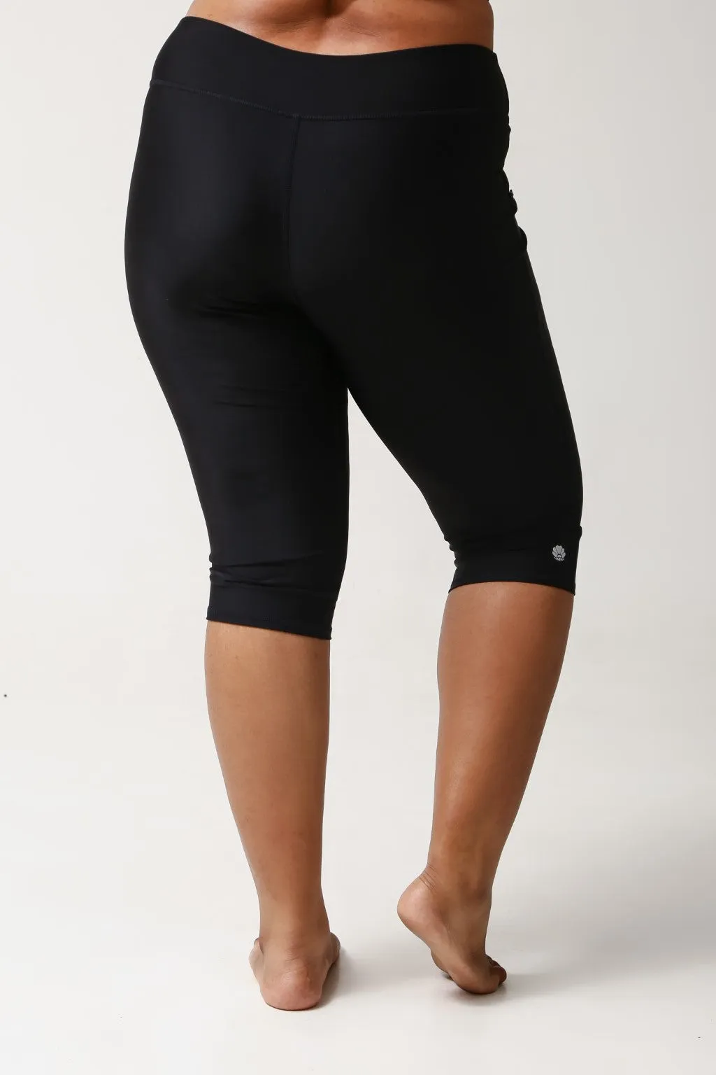Capri Swim Tights - Black