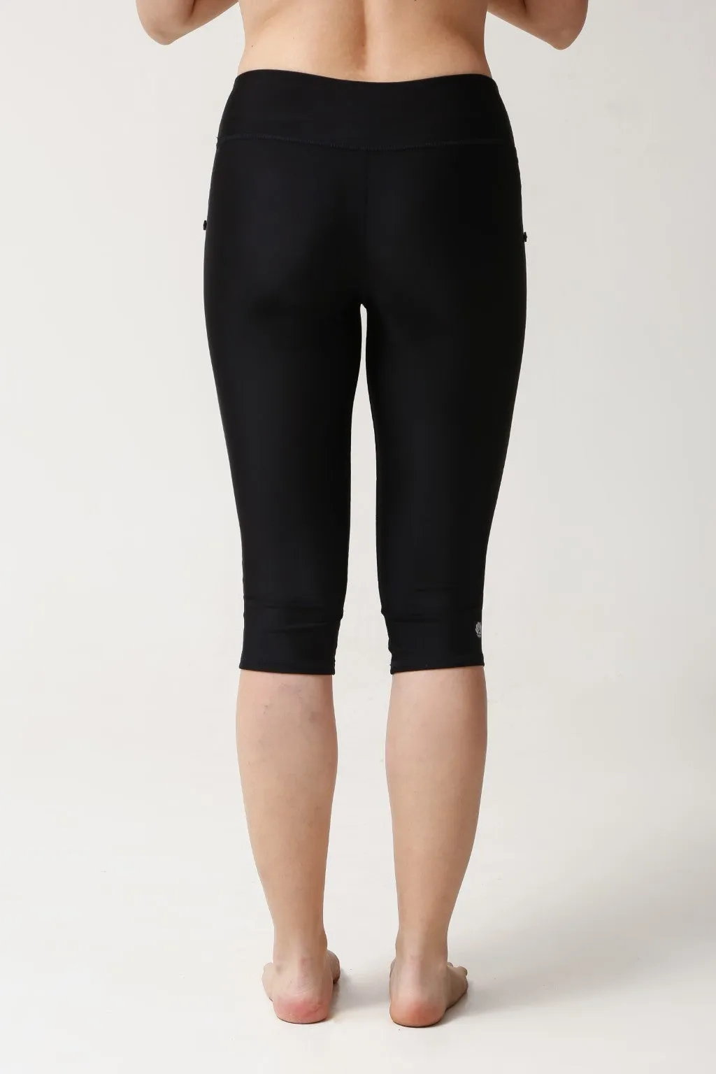 Capri Swim Tights - Black