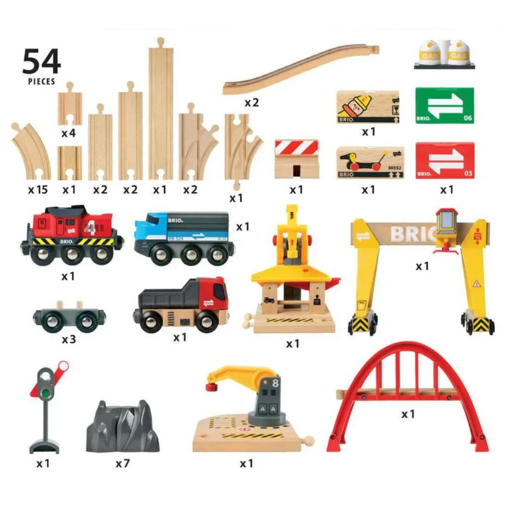 CARGO RAILWAY DELUXE SET