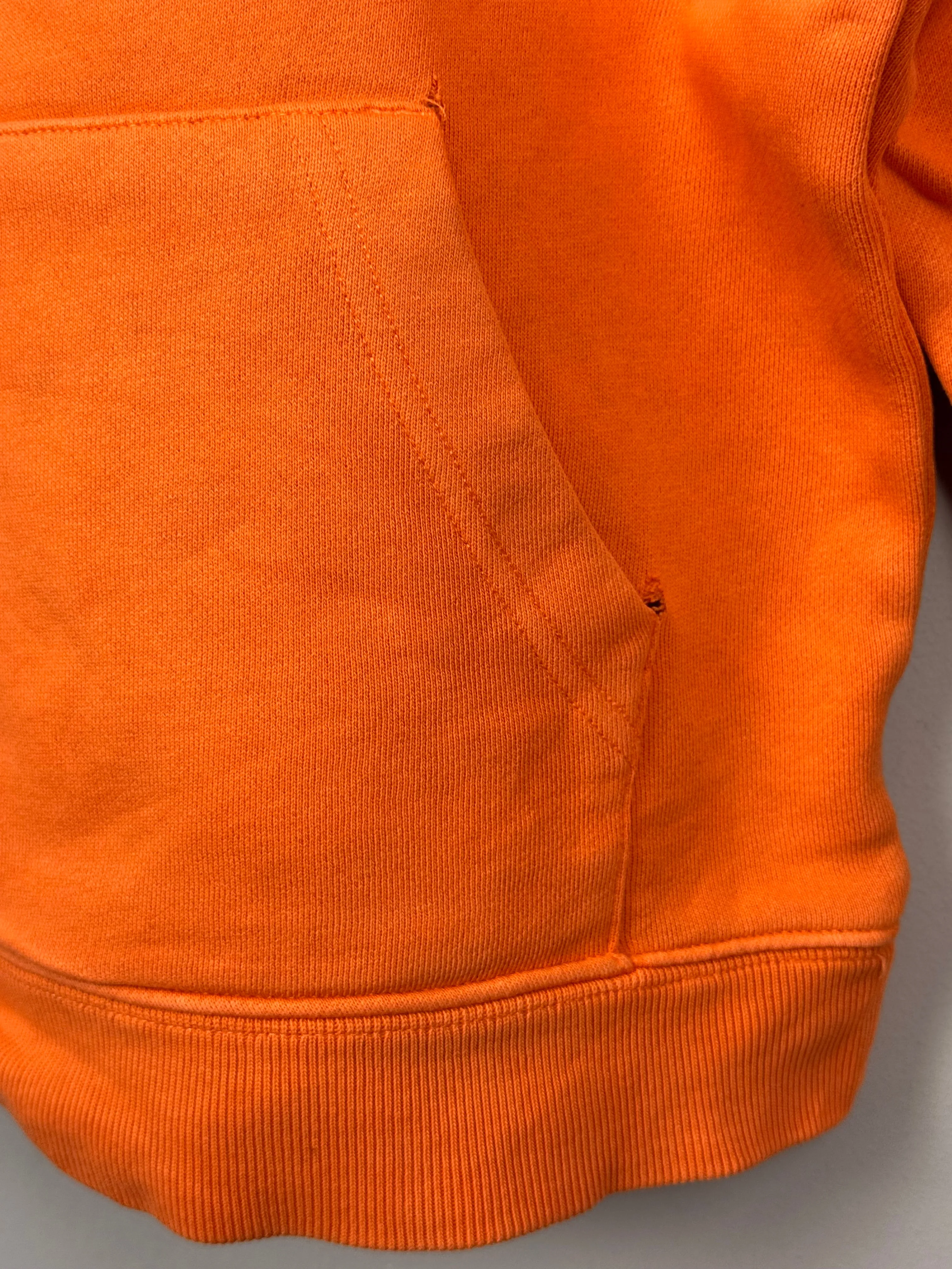 Carhartt Orange Hoodie 7y