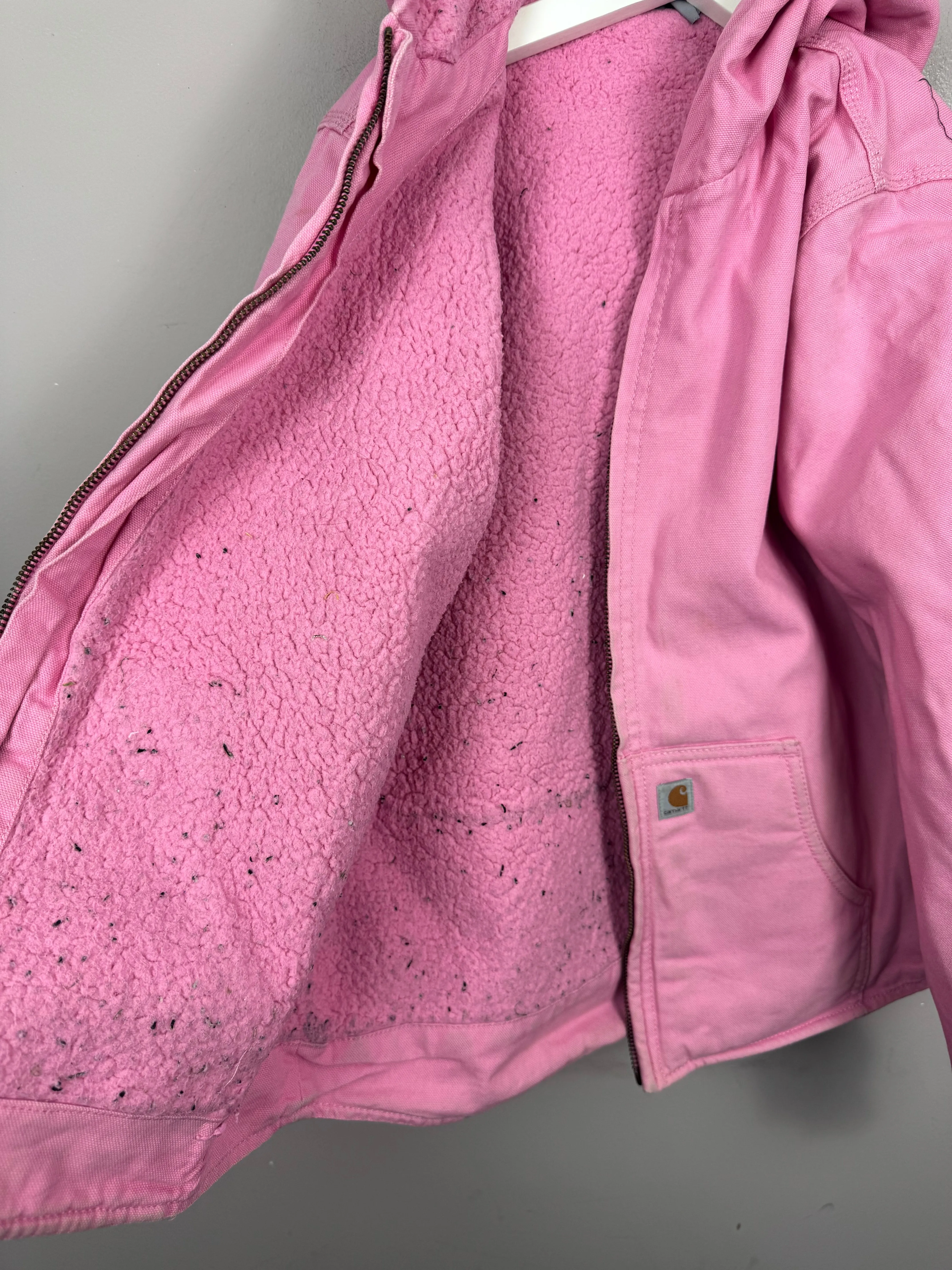 Carhartt Pink Hooded Jacket 10-12y
