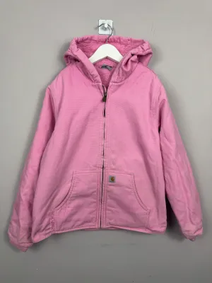 Carhartt Pink Hooded Jacket 10-12y