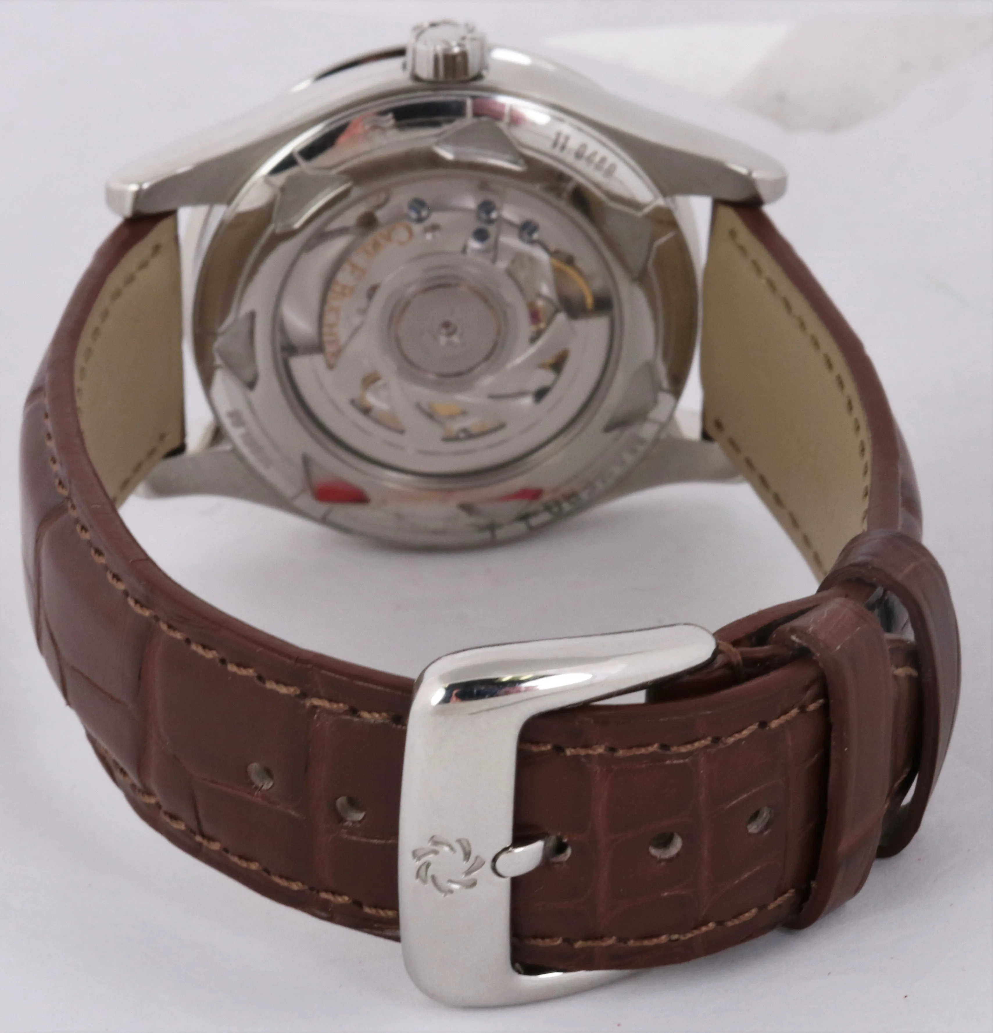 Carl F. Bucherer Diamond Manero Retrograde 10901.08 Stainless Brown Strap 40mm